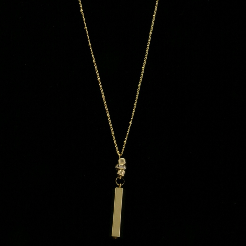 Express Pendant-Necklace Gold NWT - Picture 5 of 5